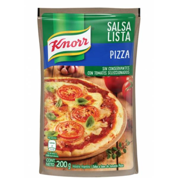 Salsa Knorr pizza x 340 gr