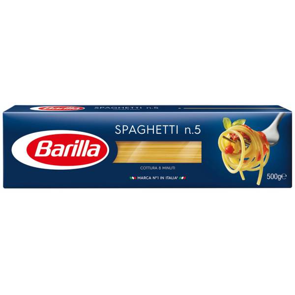 Barilla Spaghetti n 5  x 500 gr