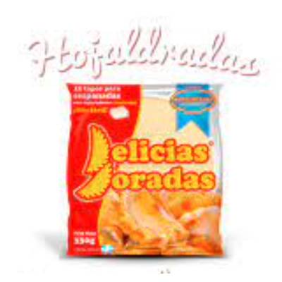 Delicias Doradas tapa empanadas hojaldre x 330 gr