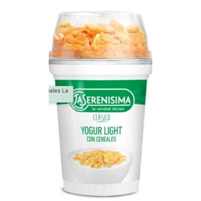 Yogur La Serenisima con cereales descremado x 157 gr